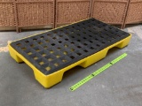 Eagle / Justrite 1632 2 Drum / 30 Gallon Modular Spill Containment Platform YELLOW