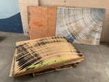 48x62x15/32 Roseburg Sanded Plywood with Custom Paint - 13pcs