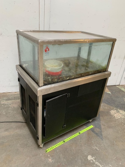 Sea Water Visions Live Seafood Tank 46x30x57