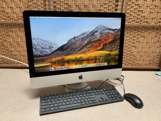Apple iMac A1418 21.5in LCD Intel Core i5 2.7GHz 8GB 1TB Wifi Bt Cam High Sierra Desktop PC