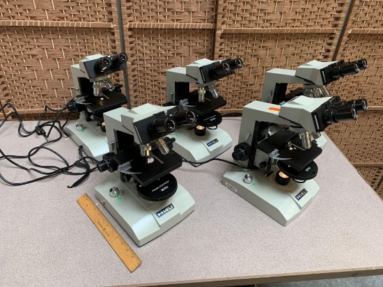 Meiji ML2000 Binocular Phase Contrast Microscope - 5pcs