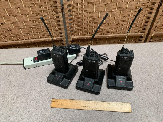 Motorola Radius P1225 Portable Two-Way Radio - 3pcs
