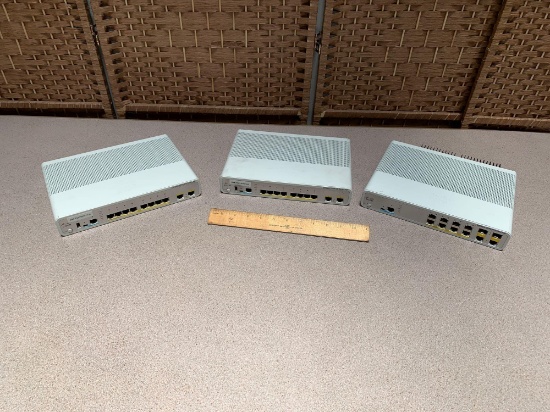 Cisco Catalyst 3560 Series Compact Switches - 3pcs