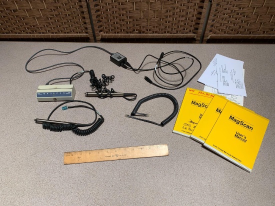 Barcode Laser Pen & Intermec Magscan Wedge Magnetic Strip Reader
