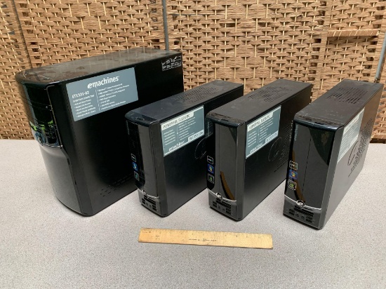 E-Machines AMD Athlon II Desktop Computers - 4 pcs