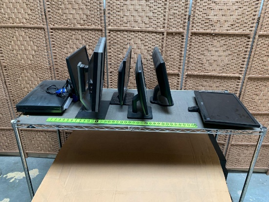 Assorted Computer LCD Monitors - 8pcs