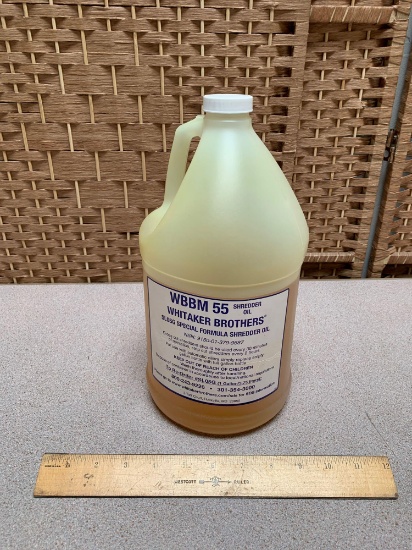 Whitaker Brothers WBBM 55 Paper Shredder Oil / Lubricant / Protector
