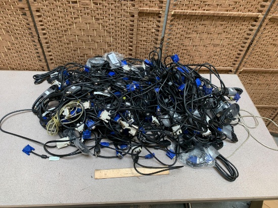 VGA Video Cables & USB Printer Cables - 100pcs