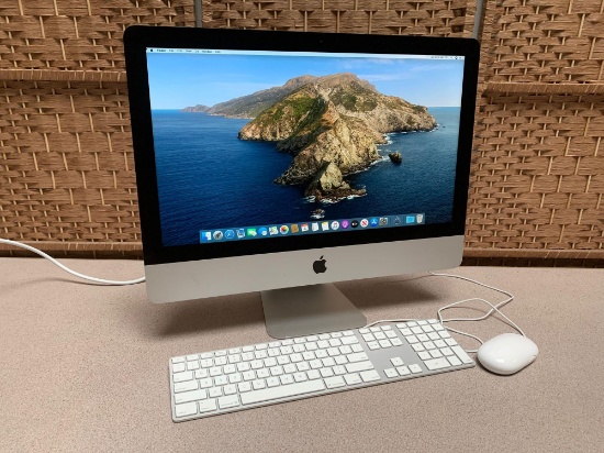 Apple iMac A1418 21.5in LCD Intel i5 Dual Core 1.6GHz 8GB 1TB Wifi Bt Cam Catalina Desktop PC