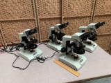 Meiji ML2000 Binocular Phase Contrast Microscope - 4pcs