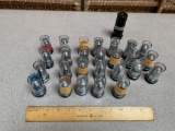 Meiji Microscope Objective Lenses SMPlan 100X / DPlan 100 / 40x / SPlan 10 - 27pcs
