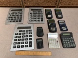 Mixed Calculators / TI / Scientific Graphical - 11pcs