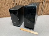 Dell Inspiron 3650 i5-6400 2.7GHz 8GB 1TB & Dell XPS 8700 i7-4770 3.4GHz 12GB 1TB Computers - 2 pcs