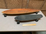 Long Board & Skate Board - 2pcs