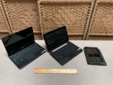 Mixed Electronics Dell & HP Mini Laptops with Amazon Kindle - 3pcs