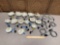 Mixed Glas-Col Heating Fabric Heating Mantles - 14pcs
