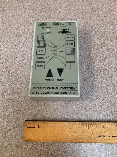 CompuVideo PocketGen 4 / Video & Audio Test Signal Generator