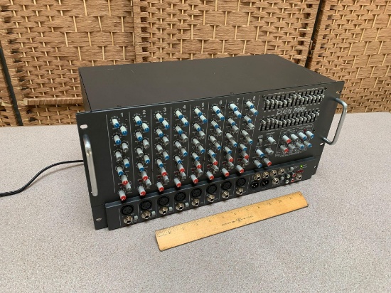Carvin RX800 Professional Audio Mixer 4x300W / 1200Watts / 8 Channels Input