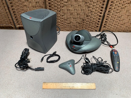 Polycom VSX-7000 Video Conferencing Equipment w/ Camera / Microphone & Remote