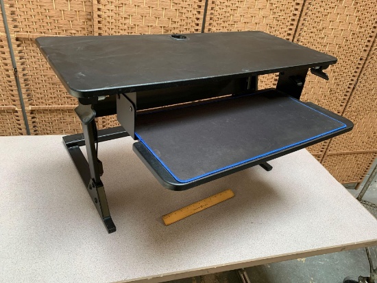 Pneumatic Sit to Stand Desk Riser