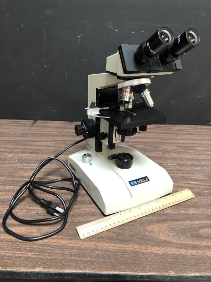 Meiji Techno ML2200 Brightfield Biological Laboratory Series Microscope - 3 objectives