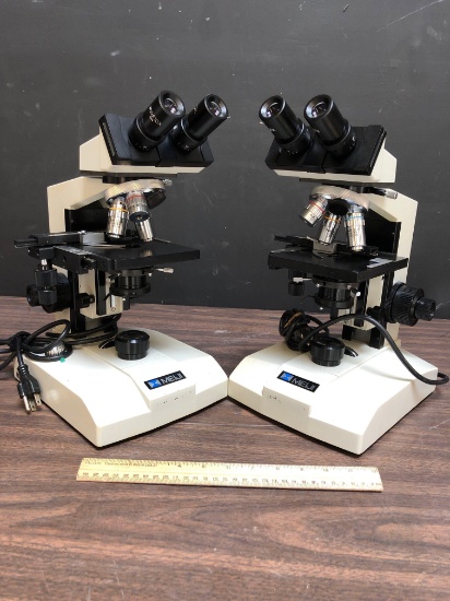 Meiji Techno ML2000L Biological Laboratory Series Microscopes - 2pcs
