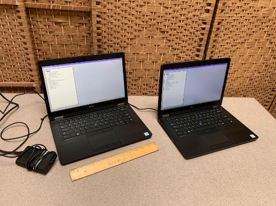 Dell Latitude E5470 Intel i5-6300U 2.4GHz 8GB 256GB Wifi Bt HD NO OS Laptops - 2pcs