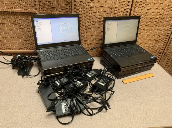 Dell Precision M4600 15.6in LCD Intel i7-2640M 2.8GHz 4GB 500GB Nvidia HD Wifi NO OS Laptops - 8 pcs