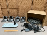 Sony EVI-HD1 High Definition / Video Conference Room PTZ Cameras w/ Controller - 5pcs
