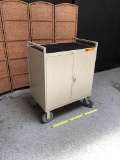 Bretford LAP18ERBBA-GM 18 Unit Laptop Computer Storage Cart