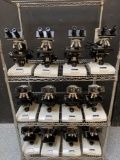 Meiji Techno ML2000L Biological Laboratory Series Microscope w/4 objectives - 12pcs