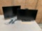 Dell UltraSharp 24in LED IPS LCD Monitors Display Port / HDMI - 2pcs