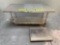 Stainless Steel Metro Work Tables 72x36x35 / 24x30x4 - 2pcs