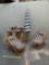 Sunbrella Classic Beach Chairs with Umbrella - 7pcs