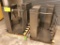 Alvarado MFG EDC-3E Waist High Turnstiles - 4pcs