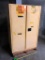 Uline H-2219S-Y Flammable Liquid Storage Cabinet 90gal Yellow