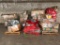 Christmas Trees Differnet Sizes/Colors with Lights - 44pcs