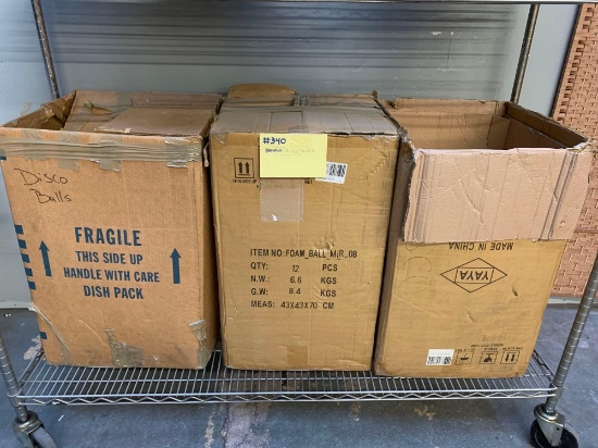 Mixed Disco Balls - 3 boxes