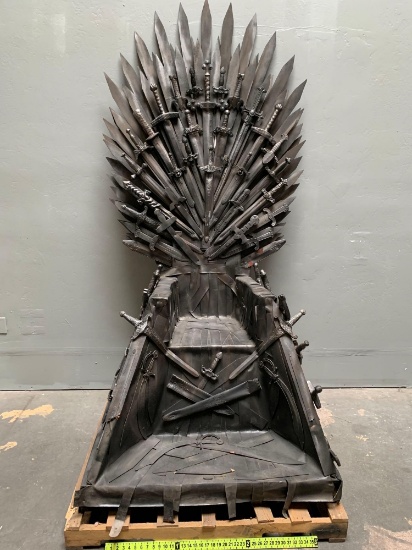 Iron Throne - Game of Thrones - Life Size Prop - 98" tall