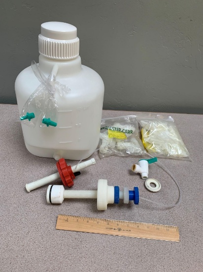 Polylab 10 Litre Polypropylene Carboy / Plastic Bottle