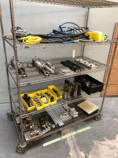 Large Lot - Automation Parts - Pneumatics, Stainless Hardware, Bearings, 80/20 Aluminum +MORE