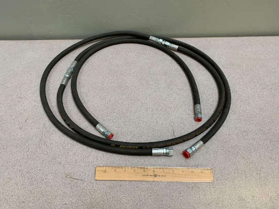 Hydralite II A150 Wearguard 4ft Long Hydraulic Hoses - 4pcs