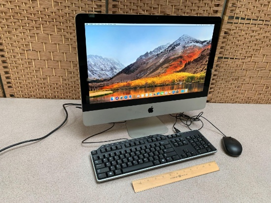 Apple A1311 21.5in LCD iMac Desktop Computer Quad i5 2.5GHz 20GB 120GB SSD Wifi Bt Camera