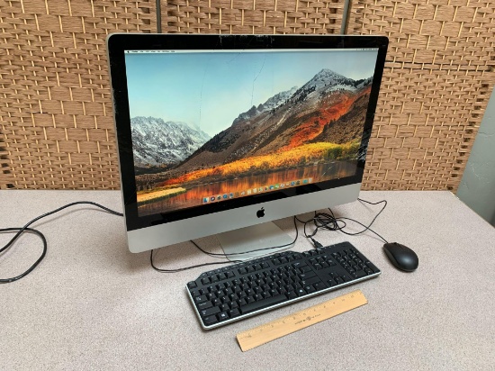 Apple A1312 27in LCD iMac Desktop Computer Quad i7 2.93GHz 32GB 2TB Wifi Bt Camera