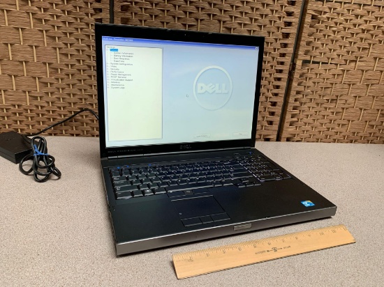 Dell Precision M6500 17in LCD Laptop Intel i7 M620 2.67GHz 4GB 160GB Wifi / Bt NO OS