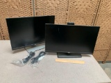 Dell UltraSharp 24in LED IPS LCD Monitors Display Port / HDMI - 2pcs
