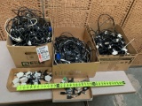 Boxes with VGA / DVI / Power Cables / USB Cables -- 5boxes