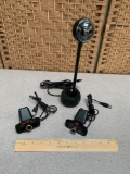 Logitech V-UCC22 & Adesso CyberTrack H3 USB Web Video Cameras - 3pcs