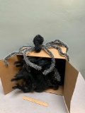 Halloween Decoative Black / Black & White Spiders