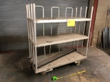 Heavy Duty Rolling Aluminum Cart w/ Ball Trailer Hitch